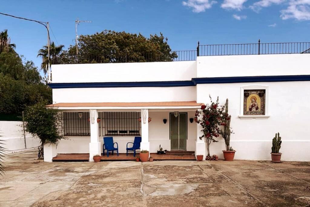Sagrado Corazon - Chalet Con Piscina, A 25M Playa 산루카데바라메다 외부 사진